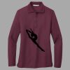 Women's Silk Touch Long Sleeve Polo Thumbnail
