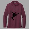 Women's Silk Touch Long Sleeve Polo Thumbnail