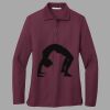 Women's Silk Touch Long Sleeve Polo Thumbnail