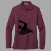 Women's Silk Touch Long Sleeve Polo Thumbnail