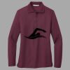 Women's Silk Touch Long Sleeve Polo Thumbnail