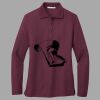 Women's Silk Touch Long Sleeve Polo Thumbnail
