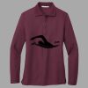 Women's Silk Touch Long Sleeve Polo Thumbnail