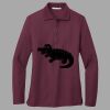 Women's Silk Touch Long Sleeve Polo Thumbnail