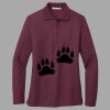 Women's Silk Touch Long Sleeve Polo Thumbnail