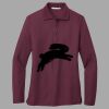Women's Silk Touch Long Sleeve Polo Thumbnail
