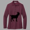 Women's Silk Touch Long Sleeve Polo Thumbnail