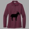Women's Silk Touch Long Sleeve Polo Thumbnail