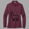 Women's Silk Touch Long Sleeve Polo Thumbnail