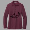 Women's Silk Touch Long Sleeve Polo Thumbnail