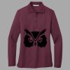 Women's Silk Touch Long Sleeve Polo Thumbnail
