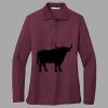 Women's Silk Touch Long Sleeve Polo Thumbnail