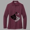 Women's Silk Touch Long Sleeve Polo Thumbnail