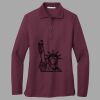 Women's Silk Touch Long Sleeve Polo Thumbnail