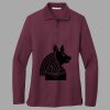 Women's Silk Touch Long Sleeve Polo Thumbnail