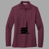 Women's Silk Touch Long Sleeve Polo Thumbnail