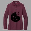 Women's Silk Touch Long Sleeve Polo Thumbnail
