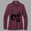 Women's Silk Touch Long Sleeve Polo Thumbnail