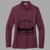 Women's Silk Touch Long Sleeve Polo Thumbnail