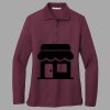 Women's Silk Touch Long Sleeve Polo Thumbnail
