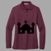 Women's Silk Touch Long Sleeve Polo Thumbnail
