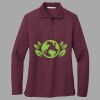 Women's Silk Touch Long Sleeve Polo Thumbnail