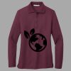 Women's Silk Touch Long Sleeve Polo Thumbnail