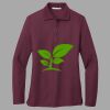 Women's Silk Touch Long Sleeve Polo Thumbnail