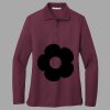 Women's Silk Touch Long Sleeve Polo Thumbnail