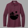 Women's Silk Touch Long Sleeve Polo Thumbnail
