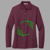 Women's Silk Touch Long Sleeve Polo Thumbnail