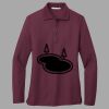 Women's Silk Touch Long Sleeve Polo Thumbnail