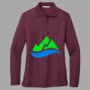 Women's Silk Touch Long Sleeve Polo Thumbnail