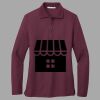 Women's Silk Touch Long Sleeve Polo Thumbnail