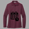 Women's Silk Touch Long Sleeve Polo Thumbnail