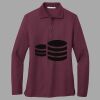 Women's Silk Touch Long Sleeve Polo Thumbnail