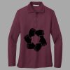Women's Silk Touch Long Sleeve Polo Thumbnail