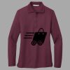Women's Silk Touch Long Sleeve Polo Thumbnail