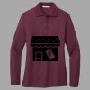 Women's Silk Touch Long Sleeve Polo Thumbnail