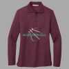 Women's Silk Touch Long Sleeve Polo Thumbnail