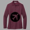 Women's Silk Touch Long Sleeve Polo Thumbnail