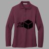 Women's Silk Touch Long Sleeve Polo Thumbnail