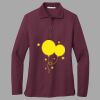 Women's Silk Touch Long Sleeve Polo Thumbnail