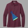 Women's Silk Touch Long Sleeve Polo Thumbnail