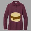 Women's Silk Touch Long Sleeve Polo Thumbnail