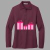 Women's Silk Touch Long Sleeve Polo Thumbnail