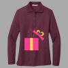 Women's Silk Touch Long Sleeve Polo Thumbnail