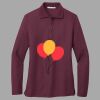 Women's Silk Touch Long Sleeve Polo Thumbnail