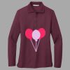 Women's Silk Touch Long Sleeve Polo Thumbnail