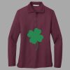 Women's Silk Touch Long Sleeve Polo Thumbnail